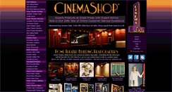 Desktop Screenshot of cinemashop.com